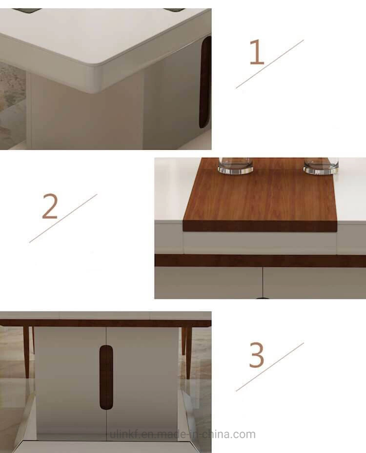 Fixed Folded Customized Dining Table with Low Price